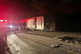 Lật xe buýt du lịch ở Brazil, 17 người thiệt mạng