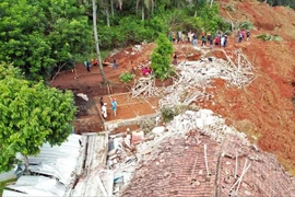 Lở đất ở Indonesia, hàng chục người thiệt mạng và mất tích