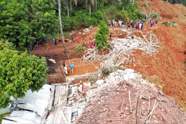 Lở đất ở Indonesia, hàng chục người thiệt mạng và mất tích