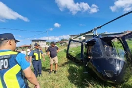 Trực thăng gặp nạn tại Philippines, 5 người thương vong