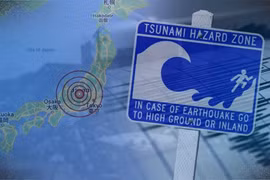 Động đất mạnh 7,5 độ Richter gây cảnh báo sóng thần ở Nhật