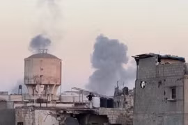 Israel lại tấn công Dải Gaza, hàng chục người thiệt mạng