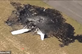 Hiện trường vụ hai máy bay va chạm trên không, 4 người thương vong