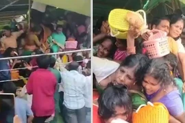 Giẫm đạp kinh hoàng ở Ấn Độ, hàng chục người thương vong