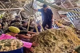 Mưa lớn gây lở đất ở Ấn Độ, hàng chục người thiệt mạng