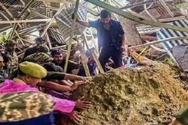 Mưa lớn gây lở đất ở Ấn Độ, hàng chục người thiệt mạng