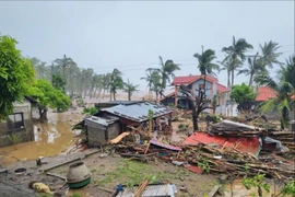 Hình ảnh bão Fung-Wong tàn phá Philippines