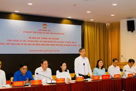 Hội nghị hiệp thương lần I TP HCM đề nghị bổ sung cơ cấu đại biểu MTTQ 