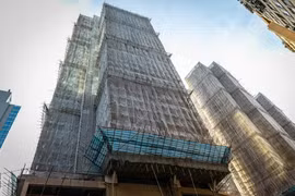 Vì sao tre được sử dụng làm giàn giáo ở Hong Kong?