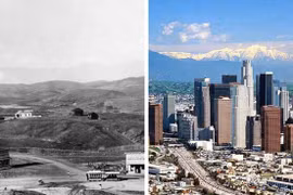 Ngỡ ngàng loạt địa danh nổi tiếng thế giới ngày ấy - bây giờ