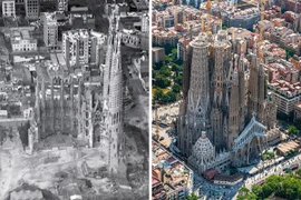 Kinh ngạc loạt địa danh nổi tiếng thế giới ngày ấy - bây giờ