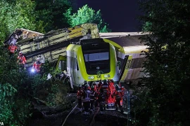 Tai nạn tàu hỏa nghiêm trọng ở Đức, nhiều thương vong