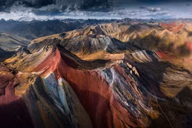 Mãn nhãn cảnh quan thiên nhiên ngoạn mục ở dãy núi Andes