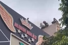 Cháy quán karaoke ở Hải Phòng, một người tử vong