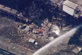 Hiện trường nổ lớn tại nhà máy thép ở Mỹ, nhiều thương vong