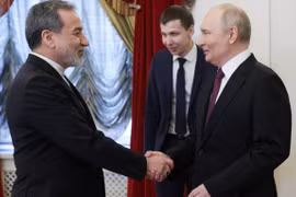 Ngoại trưởng Iran tới Nga, hội đàm với Tổng thống Putin
