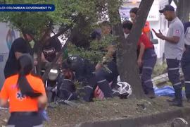 Đánh bom gần căn cứ quân sự ở Colombia, hàng chục người thương vong