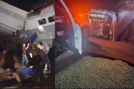 Toàn cảnh vụ cầu sập xuống đoàn tàu chở gần 400 người ở Nga