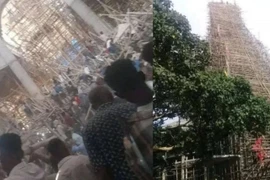 Sập giàn giáo ở Ethiopia, hơn 230 người thương vong