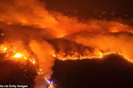 Cảnh cháy rừng như "hỏa ngục" ở Châu Âu