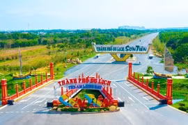 2 người tử vong do sập giàn giáo trong Khu Du lịch Sơn Tiên