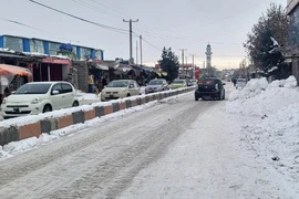 Mưa lớn, tuyết rơi dày khiến hơn 170 người thương vong ở Afghanistan