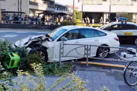 Ô tô lao vào người đi bộ ở Nhật Bản, 11 người thương vong
