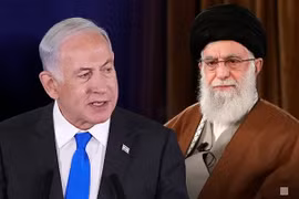 Thủ tướng Israel Benjamin Netanyahu (trái) và Đại giáo chủ Ali Khamenei của Iran. Ảnh: Fox News.