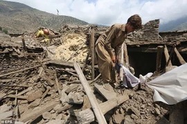 Động đất ở Afghanistan khiến 1.400 người thiệt mạng