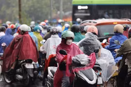 Tình hình mưa dông ở miền Bắc