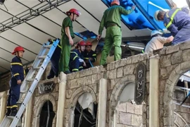 Sập tường công trình xây dựng, một công nhân tử vong