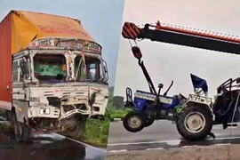 Tai nạn giao thông nghiêm trọng ở Ấn Độ, hơn 50 người thương vong