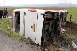 Tai nạn giao thông liên hoàn ở Iran, hàng chục người bị thương