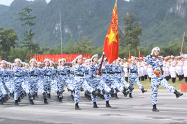 Hơn 16.300 cán bộ, chiến sĩ hợp luyện lần 2 cho nhiệm vụ A80