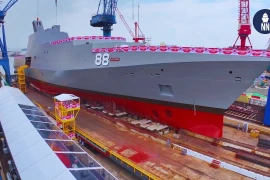 Singapore hạ thủy tàu chiến lớn và hiện đại nhất trong lịch sử