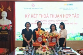 SHB Chi nhánh Phú Thọ ký kết với Trường Đại học Hùng Vương