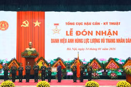Tổng Bí thư trao danh hiệu Anh hùng LLVT nhân dân tặng Tổng cục Hậu cần - Kỹ thuật