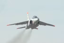 Máy bay Lực lượng Phòng vệ Nhật Bản bị rơi khi huấn luyện 