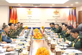 Tiếp tục thúc đẩy hợp tác quốc phòng Việt Nam - Campuchia