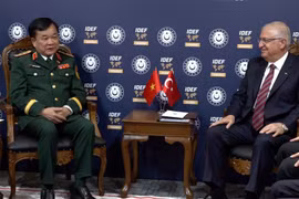 Việt Nam - Thổ Nhĩ Kỳ ký kết thỏa thuận hợp tác quốc phòng