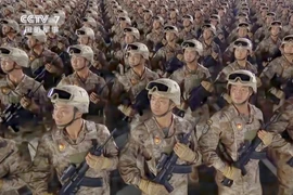Trung Quốc diễn tập duyệt binh lần hai