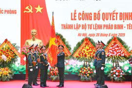 Bộ Quốc phòng công bố quyết định thành lập Bộ tư lệnh Pháo binh - Tên lửa