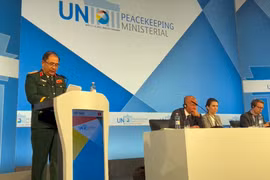 Gần 1.100 lượt quân nhân Việt Nam làm nhiệm vụ GGHB Liên hợp quốc