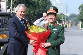 Đại tướng Phan Văn Giang hội kiến Thư ký Hội đồng An ninh Liên bang Nga