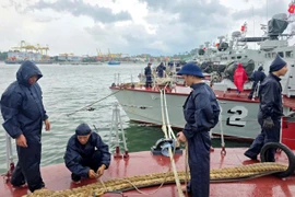 Vùng 3 Hải quân sẵn sàng ứng phó với Bão số 5