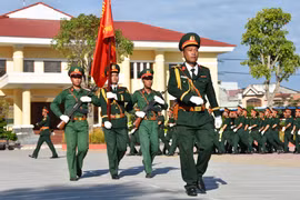 Lực lượng vũ trang phía Đông Lâm Đồng ra quân huấn luyện năm 2026