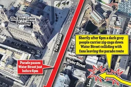 Toàn cảnh vụ lao xe vào đám đông ở Anh, 47 người bị thương