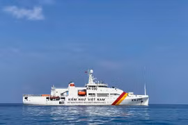 Tàu KN 290 sẵn sàng tham gia diễu binh trên biển dịp Quốc khánh 2/9