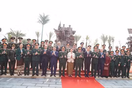 Khánh thành Khu biểu tượng tình đoàn kết, hữu nghị và tri ân quốc tế