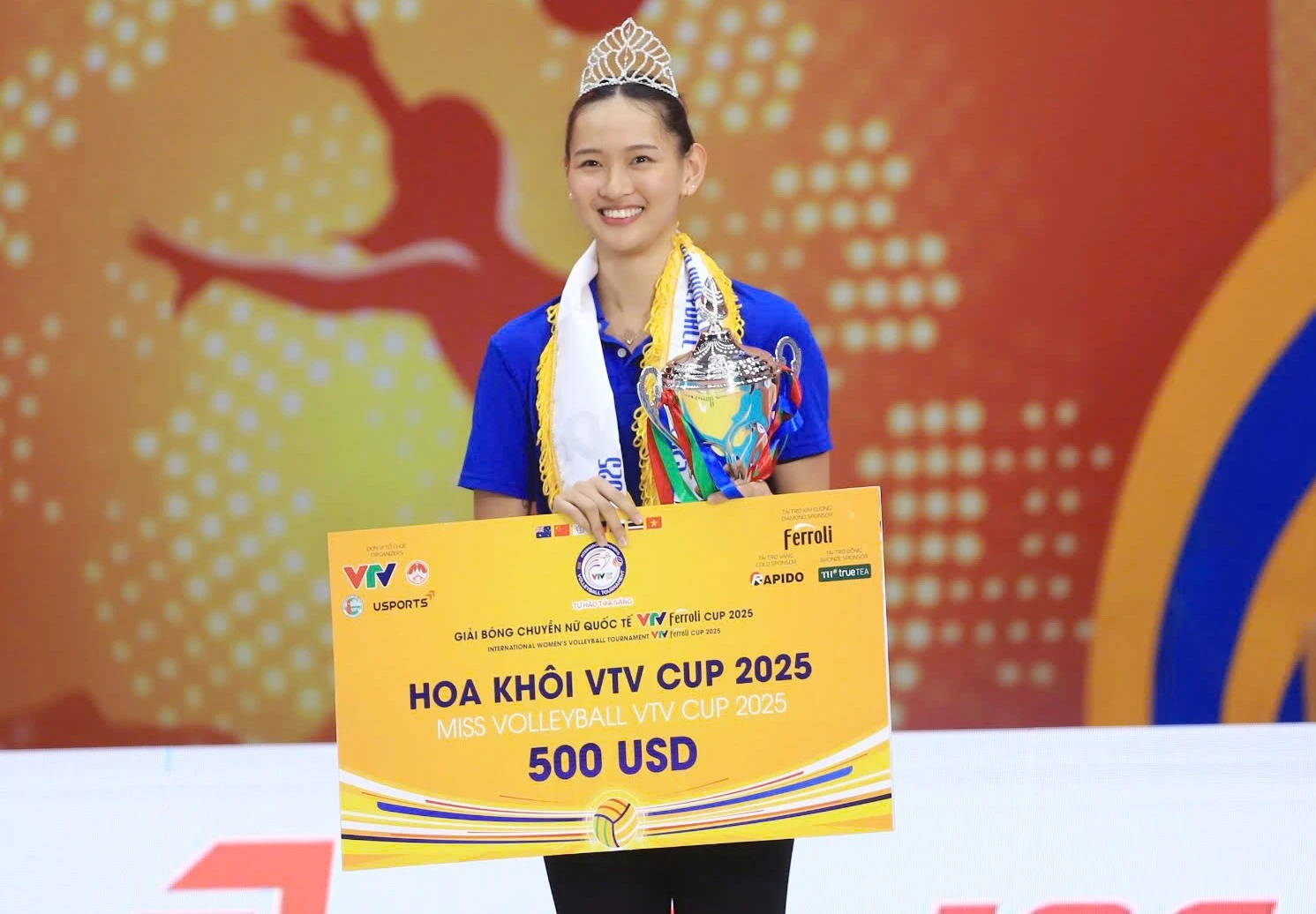 Hoa khôi bóng chuyền VTV Cup 2025 gọi tên ai?